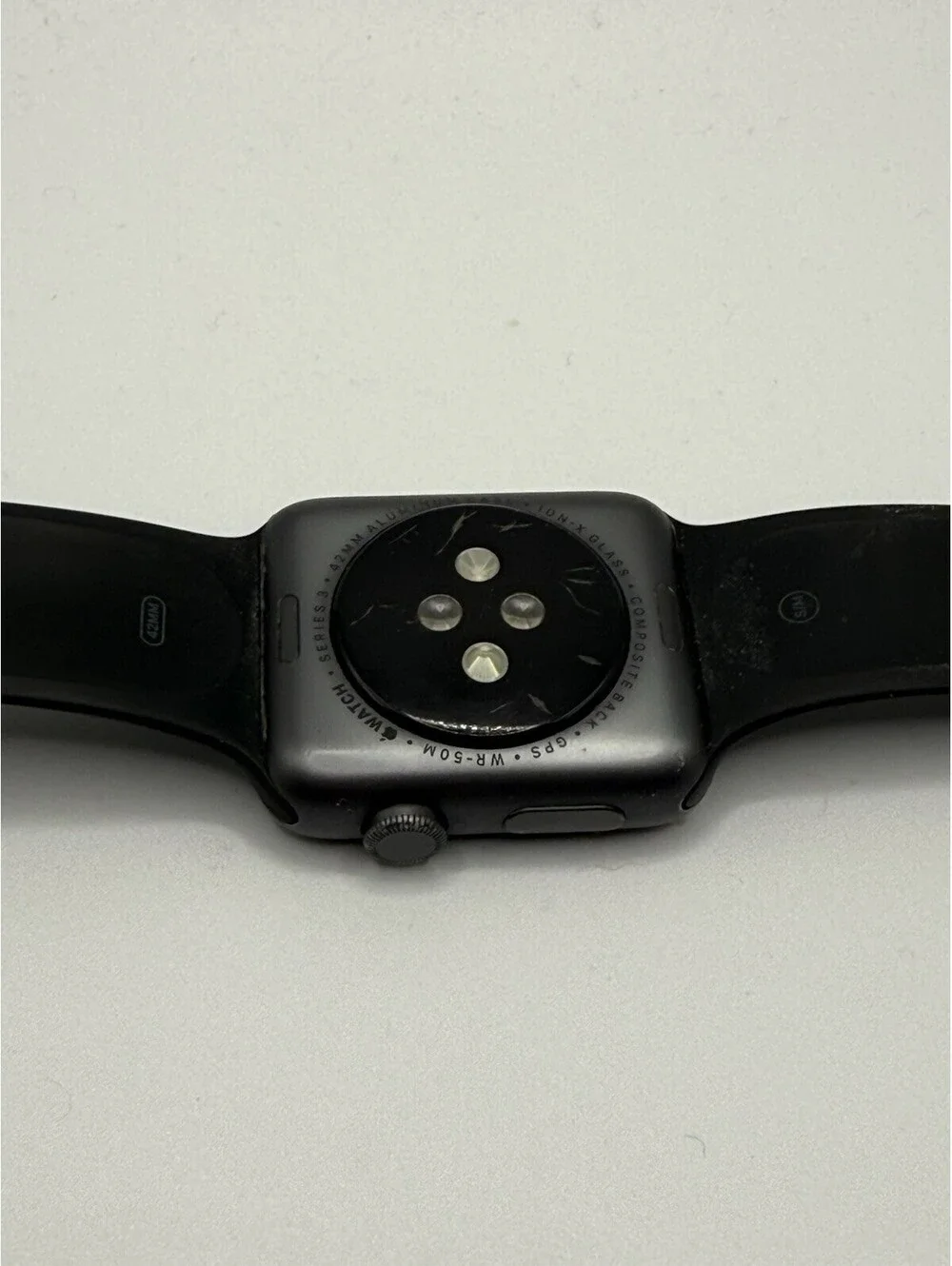 Apple Watch Series 3 GPS 42mm Aluminum Gray Case Watch MQK22LL/A W/ Box